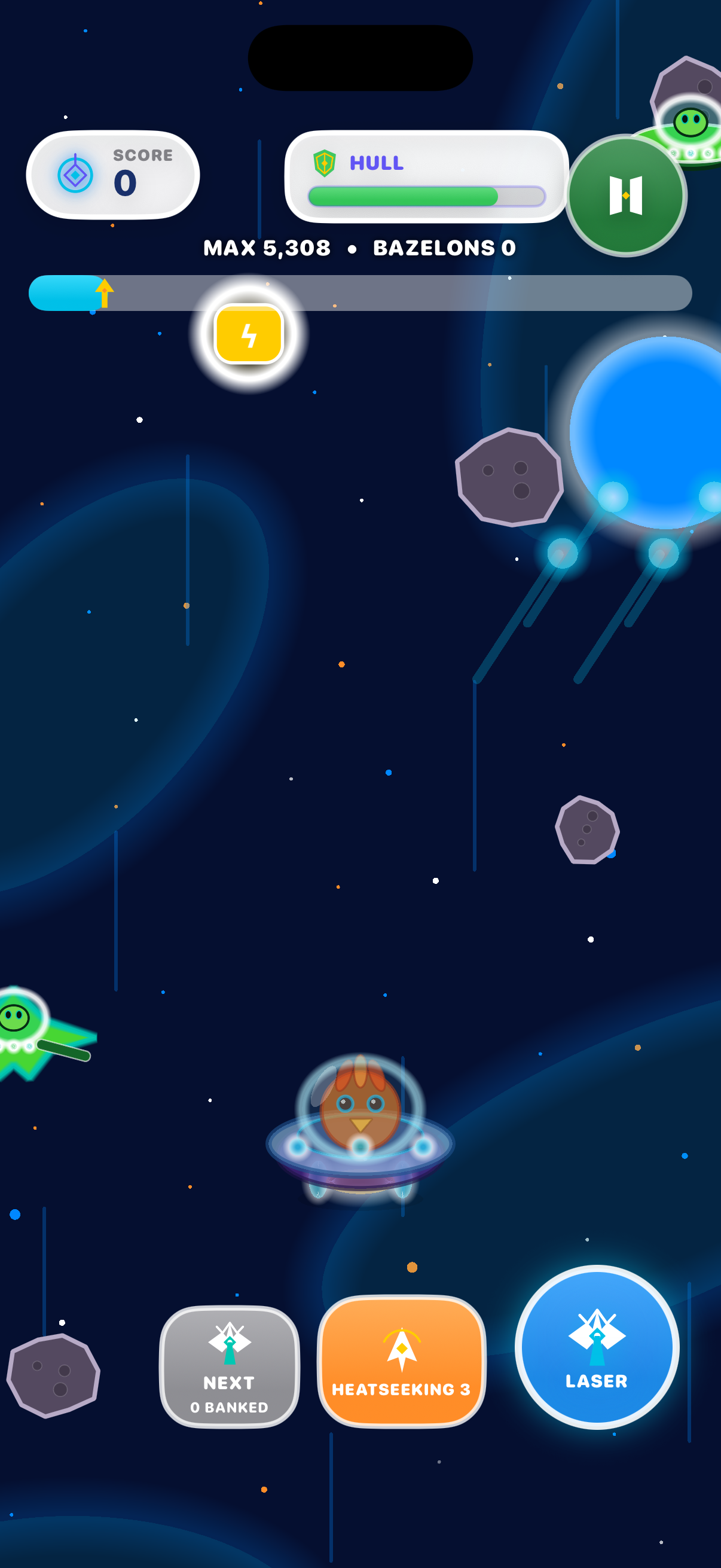 Rapyrel Spaceflight asteroid-field mission